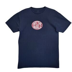 Men's Vans Off the Wall T Shirt Cotton Black Medium